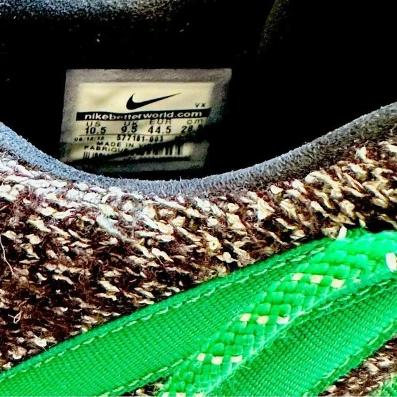 Nike Okwahn II NRG QS Leather And Wool Sneakers - Picture 7 of 9